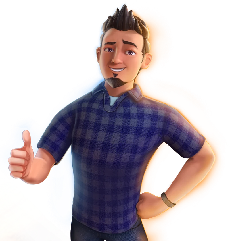 Adam, in game